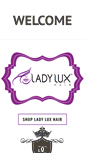 Mobile Screenshot of ladyluxhair.com